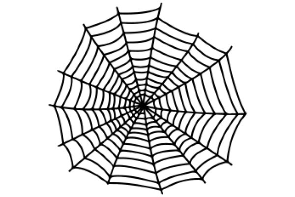 Spider Web Illustration