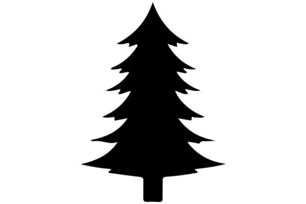 Simplistic Tree Silhouette