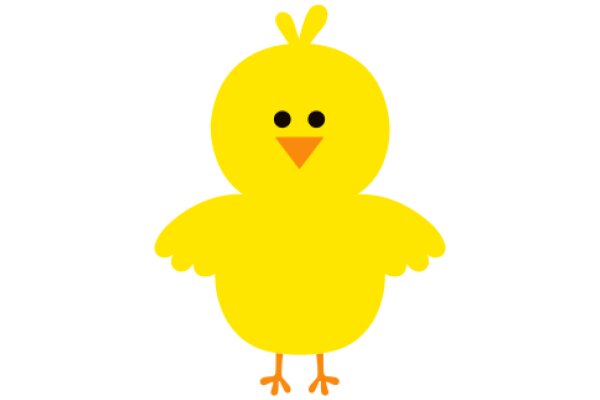 A Friendly Yellow Chicken