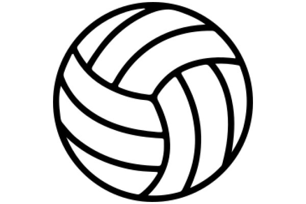 Simplistic Volleyball Icon