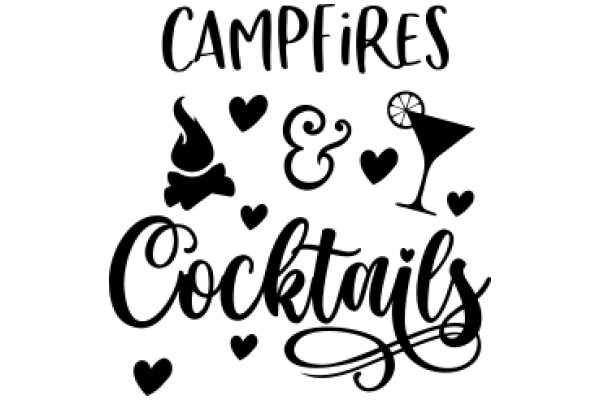 Campfires, Cocktails, and Cocktail Shakers: A Graphic Design for a Cocktail Bar