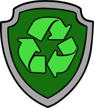 Eco-Friendly Shield: A Symbol of Environmental Consciousness