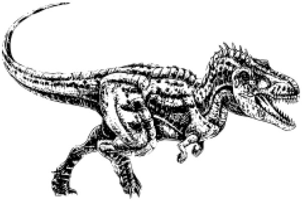 A Classic Illustration of a Velociraptor