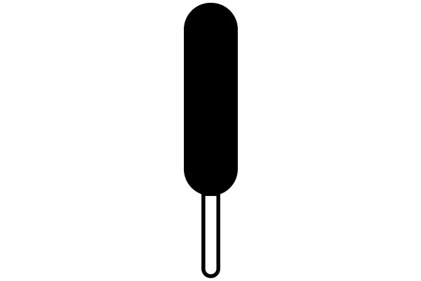 Simplistic Icon of a Popsicle