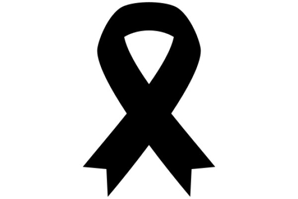 A Simple Black Ribbon