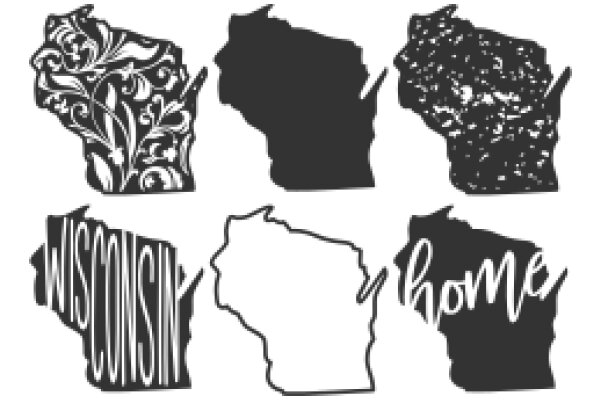 A Collection of State Symbols: Wisconsin, Michigan, and Home