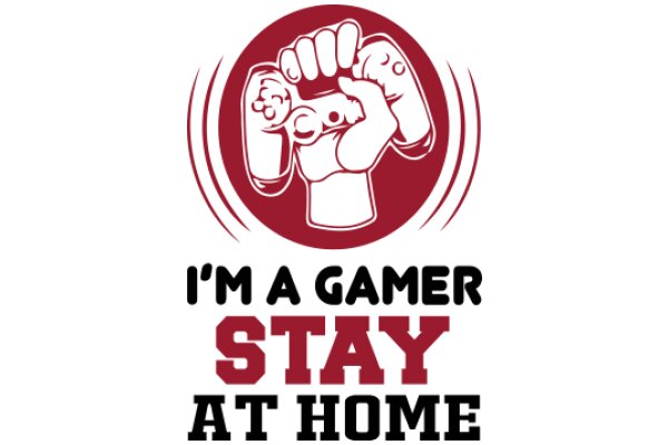 Gaming Enthusiast's Motto: I'm a Gamer, Stay at Home