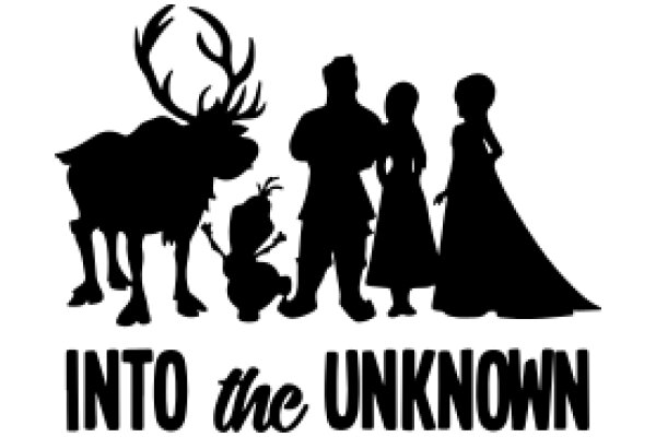 Into the Unknown: A Silhouette of a Family's Adventure