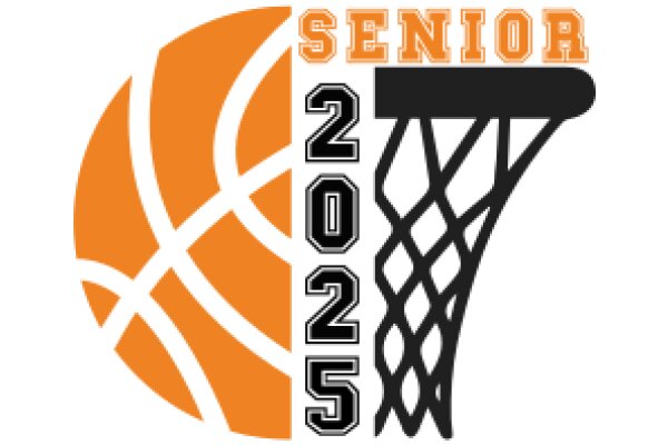 2025 Senior Year Basketball Logo