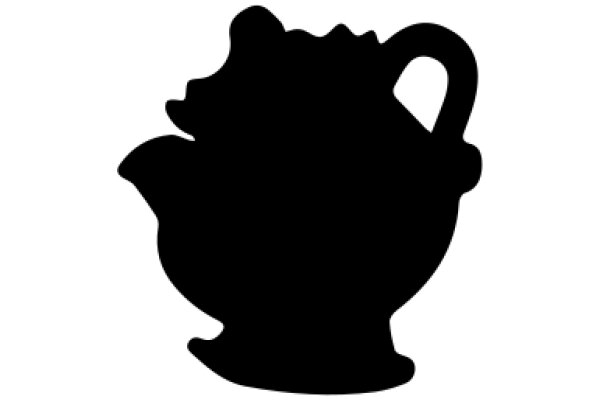 Silhouette of a Tea Pot: A Classic Symbol of Hospitality