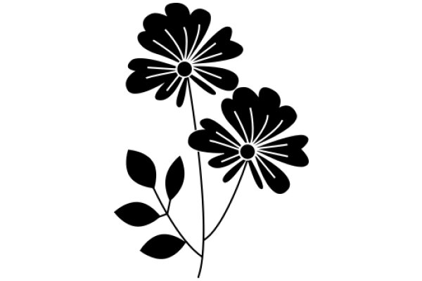 Flower Silhouette: A Simple yet Elegant Design