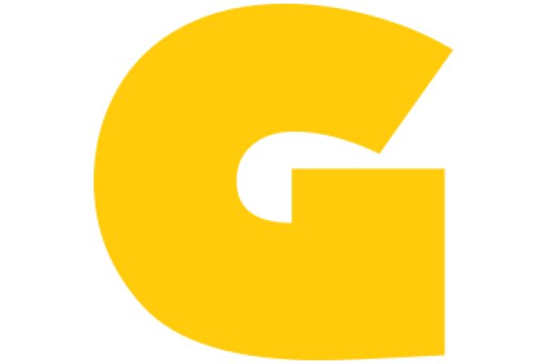 Vibrant Yellow Letter G