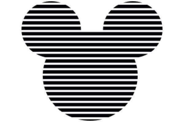 Stylish Mickey Mouse Ear Logo