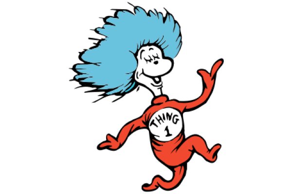 The Adventures of Thing 1: A Whimsical Cartoon Character