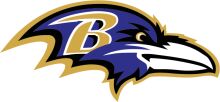 Stylized Logo of the Baltimore Ravens