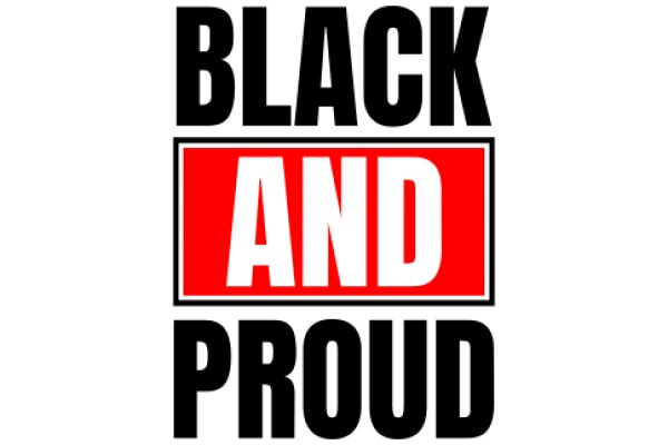 Black and Proud: A Graphic Design