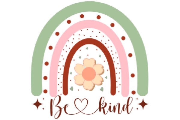 Be Kind: A Colorful Reminder of Positivity