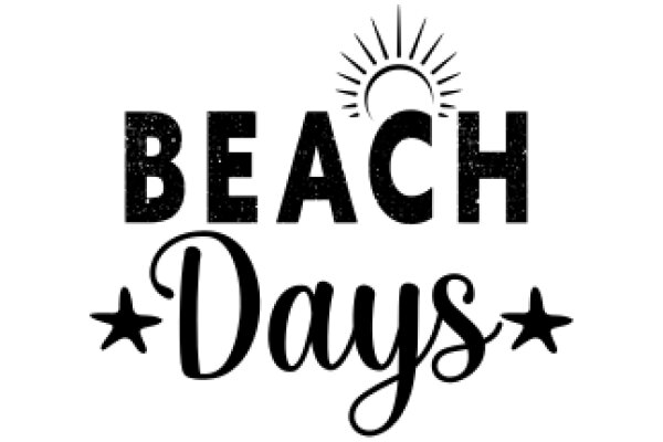 Beach Days: A Graphic Design