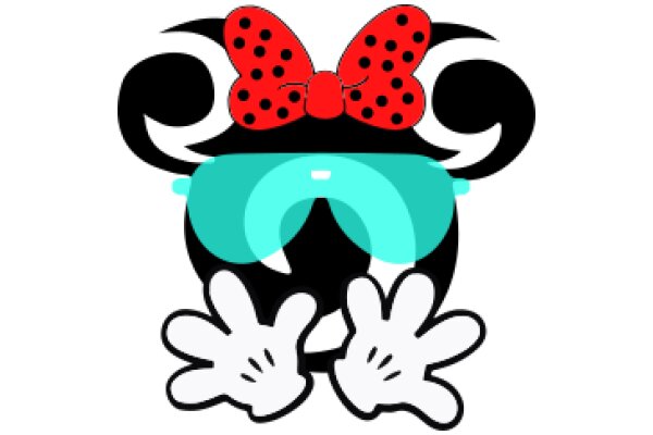 Whimsical Character Design: A Playful Blend of Minnie Mouse and Ladybug