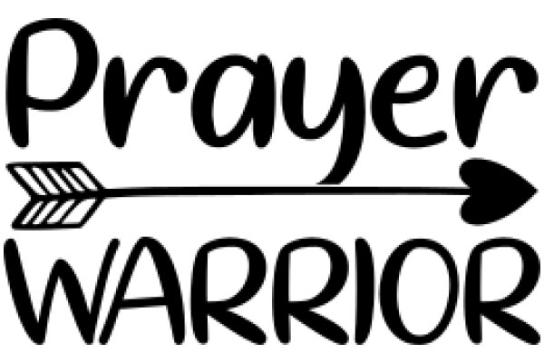 A Graphic Design of a Prayer Warrior Logo