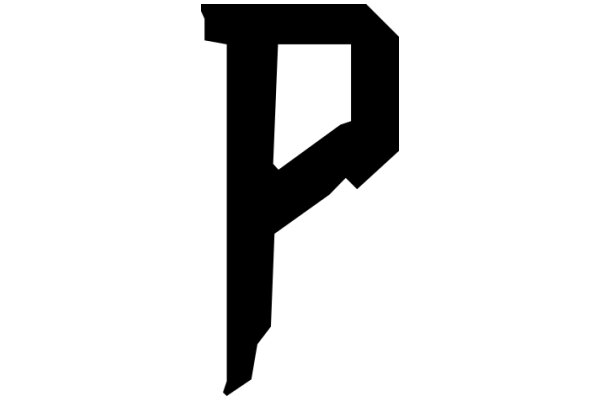 Stylized Letter 'P' in