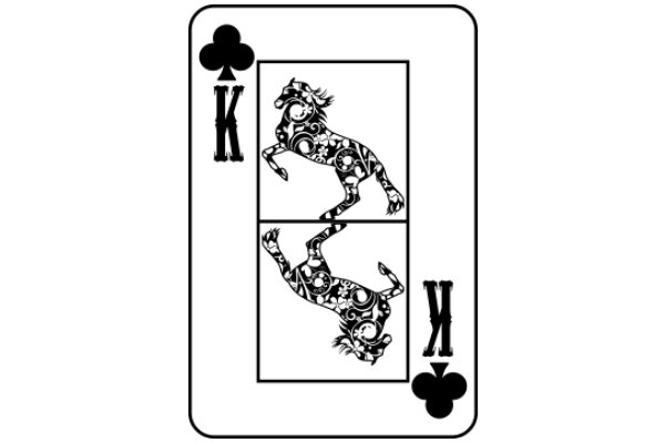 A Playful Pair of Aces: AHorse and Spade Cards