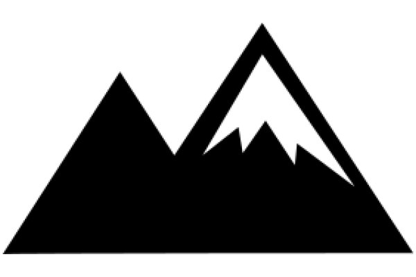 Stylized Mountain Icon