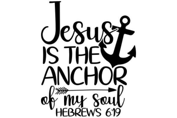 Jesus is the Anchor of My Soul: Hebrews 6:19