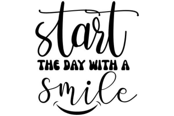 Start Your Day with a Smile: A Daily Affirmation Poster