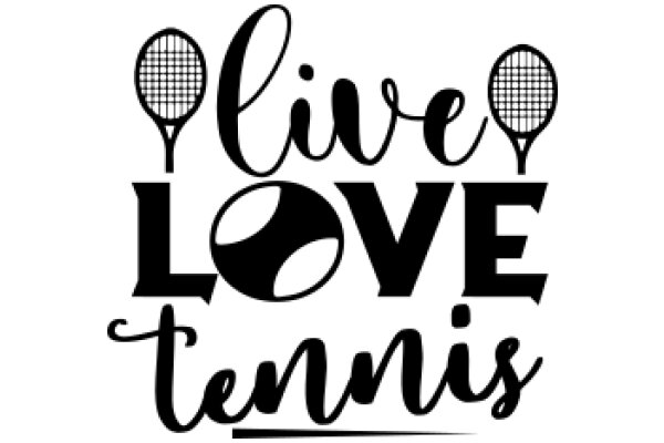 Live, Love, Tennis: A Passionate Affirmation for Tennis Lovers