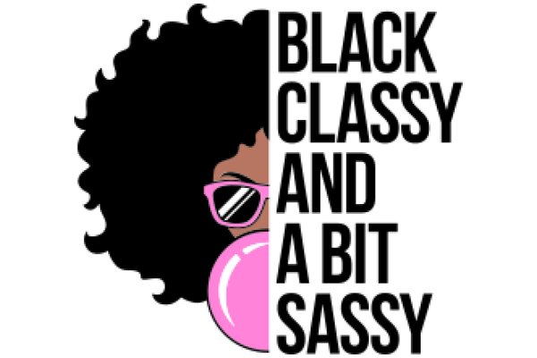 Black Classy and a Bit Sassy: A Graphic Design Poster