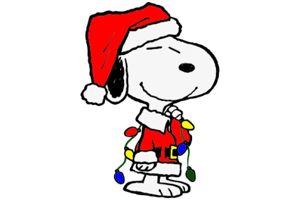 Snoopy's Festive Holiday Attire