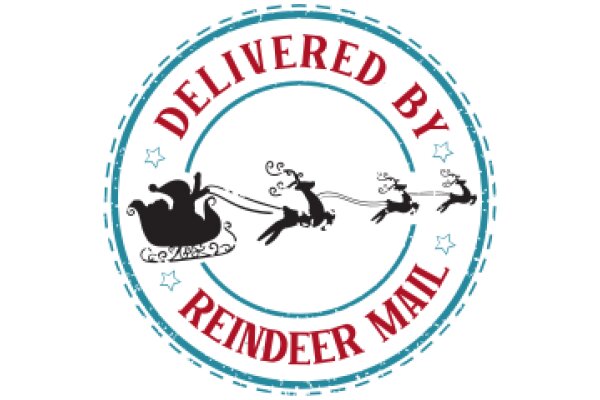 Delivered by Reindeer Mail: A Festive Stamp Design