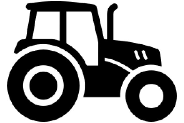 Simplistic Icon of a Tractor