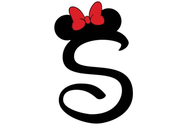 Minimalist Mickey Mouse Logo