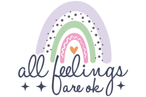 All Feelings Are OK: A Colorful Affirmation Poster