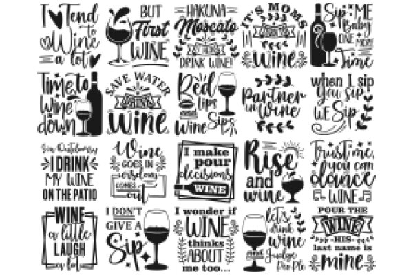 A Collection of Wine-Themed Quotes and Sayings