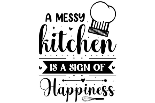 A Messy Kitchen is a Sign of Happiness