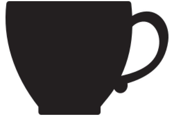 A Simple Black Cup Icon