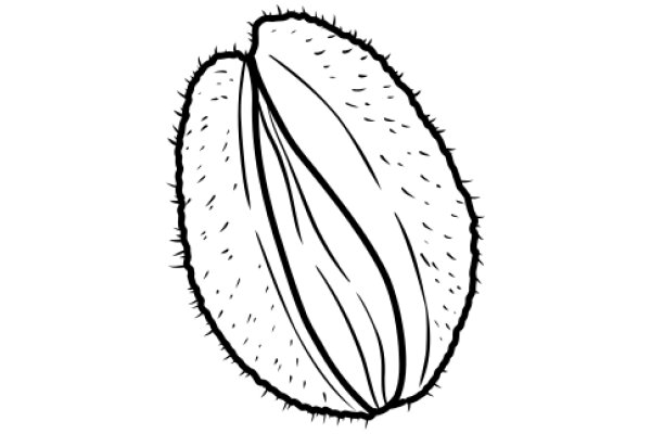 A Close-Up of a Pineapple's Top, Illustrated in