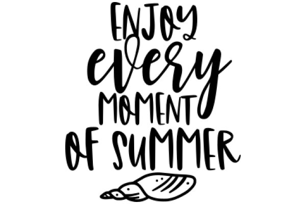 Enjoy Every Moment of Summer: A Whimsical Reminder to Savor the Season