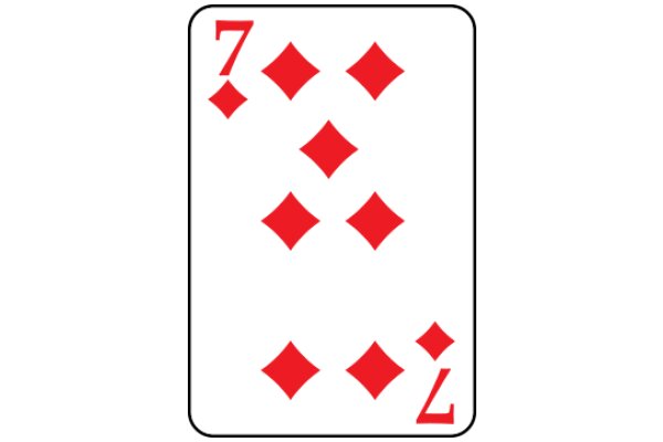 Seven of Diamonds: A Classic Poker Card