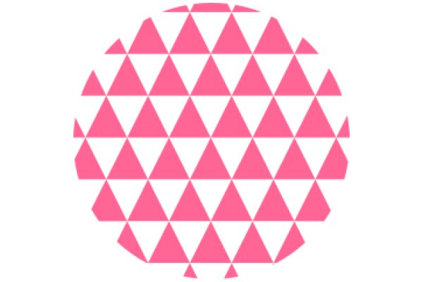 Vibrant Pink Geometric Pattern