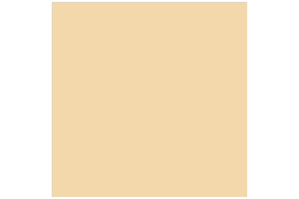 A Solid Square of Creamy Beige Color