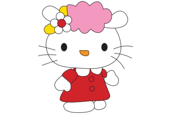 Hello Kitty: A Playful Cartoon Character