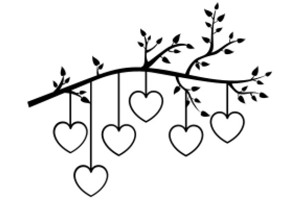 Elegant Tree of Hearts