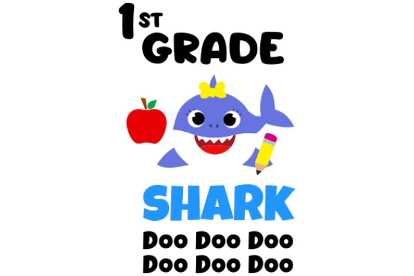 1st Grade Shark: A Fun and Educational Book for Kids