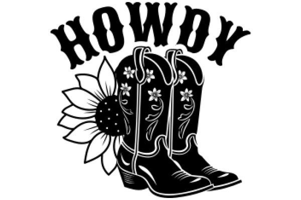 Howdy, Partner! ACowboy Boot and Flower