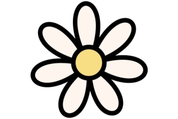 A Vibrant Flower Emblem