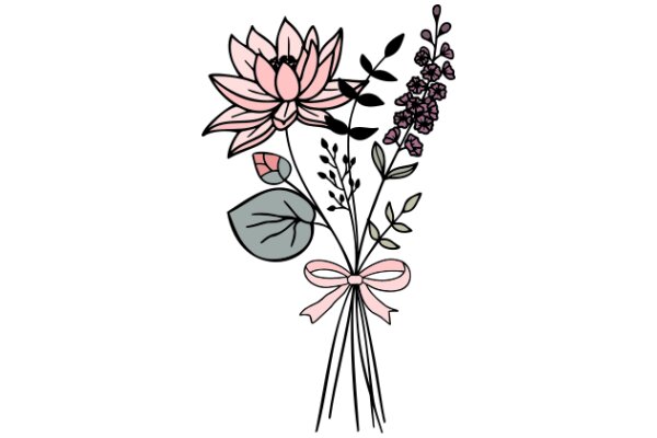 A Bouquet of Flower Illustrations